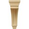 Ekena Millwork 3 3/8"W x 6 3/4"D x 10"H Small Lucan Wood Corbel, Alder CORW03X07X10LUAL - alternate 2